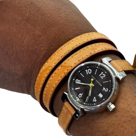 Louis Vuitton Triple Wrap Tour Tambour Watch - Picture 3 of 17